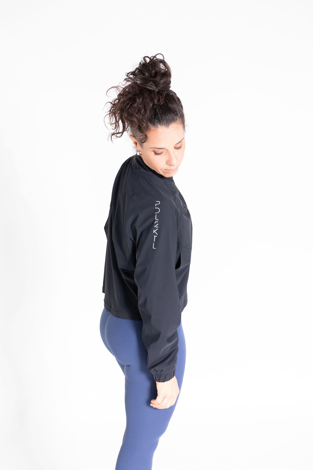 BPM Black Zip Up Training Jacket Unisex